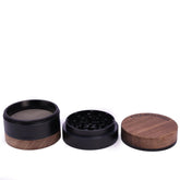 CNC Aluminium,Holz Grinder,Polinator 4teilig,Wooden - Only Bubatz