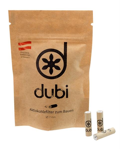 Dubi Aktivkohlefilter ø 7mm - Only Bubatz