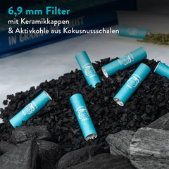 Granny´s Weed Granny's Weed Premium Aktivkohlefilter (6.9mm, 50er) - Only Bubatz