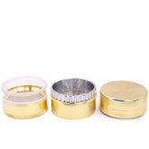 Grinder Pollinator 4 part,spiral+windwo gold - Only Bubatz