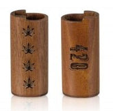 Hülle für Feuerzeug mit Gravur ca2,4x3x6,5cm 420 + 4 Leaves - Only Bubatz