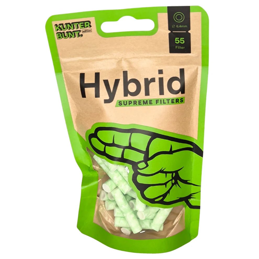 Hybrid Supreme Filters Kunterbunt Edition Lime - Only Bubatz