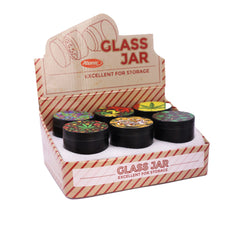 Metall Mühle Grinder Aufbewarungsglas 60mm Hemp - Only Bubatz