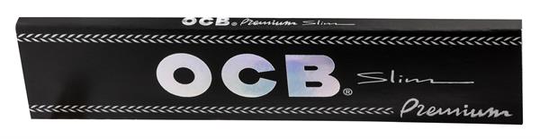OCB Schwarz Premium Long Slim Paper 109x44mm - Only Bubatz
