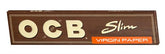 OCB Unbleached Slim Virgin Paper K.S.S. ungebleichtes Papier 109x44mm - Only Bubatz
