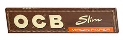 OCB Unbleached Slim Virgin Paper K.S.S. ungebleichtes Papier 109x44mm - Only Bubatz
