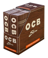 OCB Unbleached Slim Virgin Paper K.S.S. ungebleichtes Papier 109x44mm - Only Bubatz
