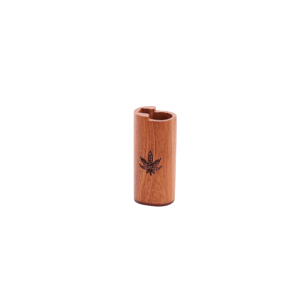 Only Bubatz Hülle für Feuerzeug mit Gravur ca2,4x3x6,5cm Weed + Leaf - Only Bubatz