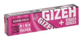 Pink King Size Slim Papiers+Aktivekohlefilter 16er Box - Only Bubatz