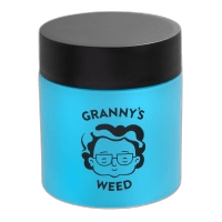 Premium Stash Jar, hellblau - Only Bubatz