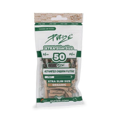 Purize Aktivkohlefilter XTRA Slim (50er, ORGANIC) - Only Bubatz