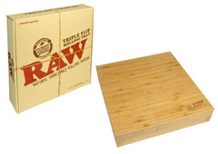 RAW Bamboo Triple Flip Rolling Tray - Only Bubatz