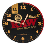 RAW Black Wanduhr - Only Bubatz