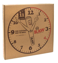 RAW Cone Wanduhr, braun - Only Bubatz