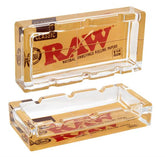RAW Glas - Aschenbecher rechteckig ca 15,5x7,5x3cm - Only Bubatz