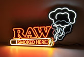RAW LED Get Lit Sign Leuchtschild 40x70cm - Only Bubatz