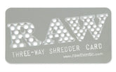 RAW V - Shredder Card - Metall - Grinderkarte - Only Bubatz