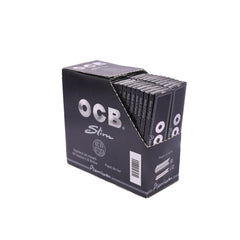 Schwarz Premium Long Slim Paper 109x44mm 50er Box 32 Blatt - Only Bubatz