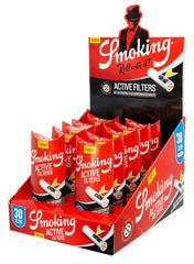 SMOKING Active Filters Aktivkohlefilter Slim ø6mm 30er Kissenschachtel - Only Bubatz
