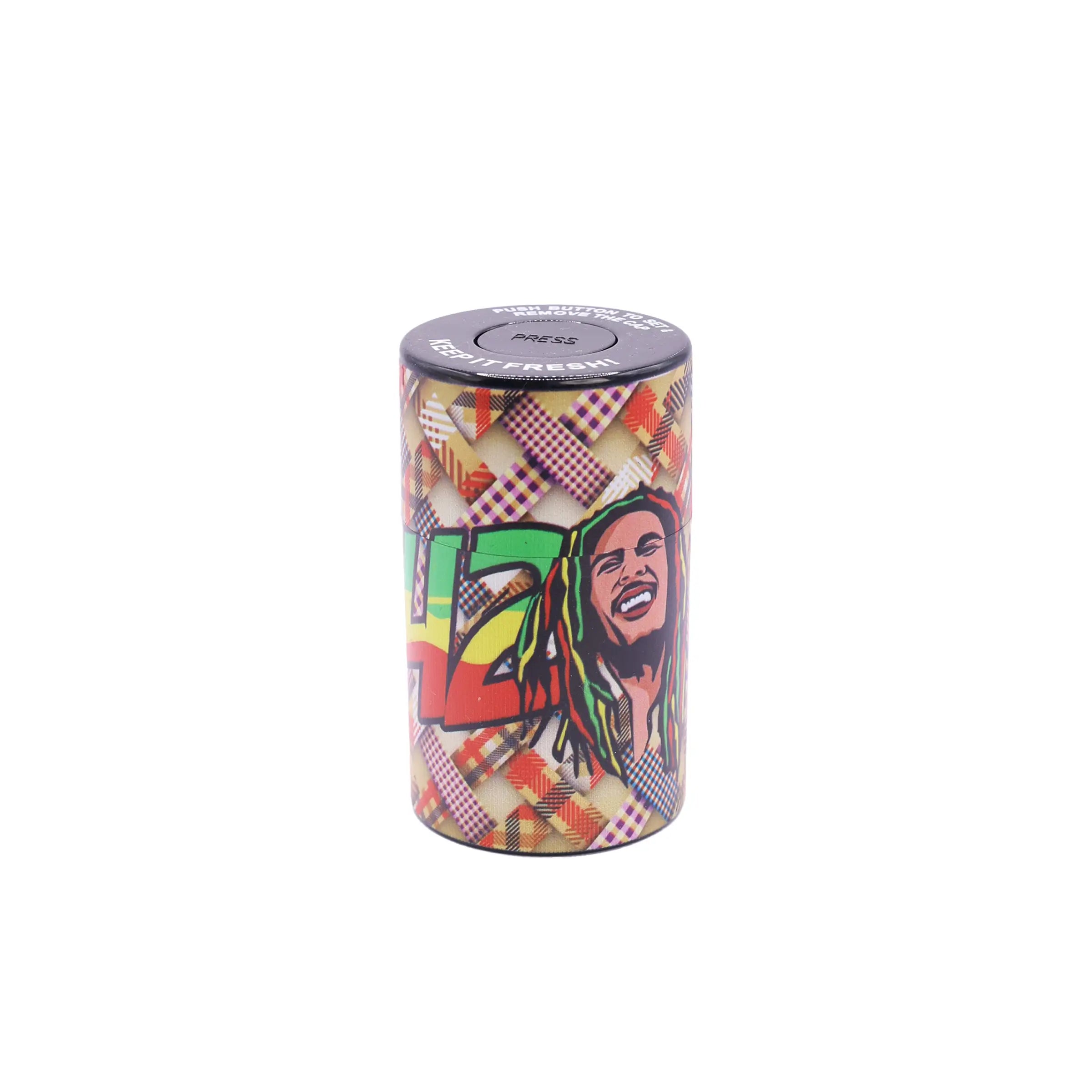 Rastaman Kunststoff Vakuum Aufbewahrungsdose / Plastic Sealed Cans