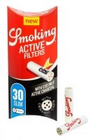 Active Filters Aktivkohlefilter L 27mm 6mm 10er Display 30Filter - Only Bubatz