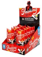 Active Filters Aktivkohlefilter L 27mm 6mm 10er Display 30Filter - Only Bubatz