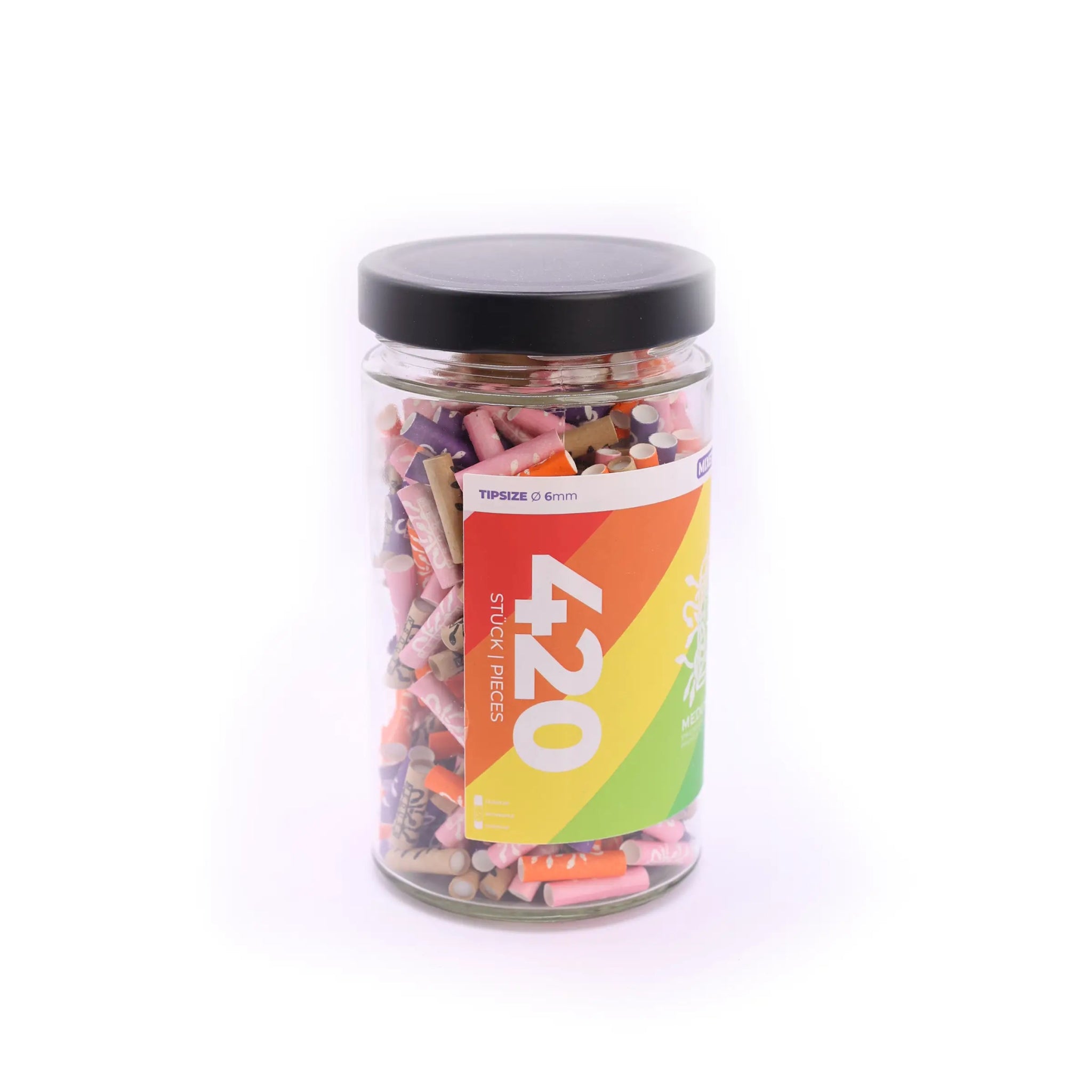 Aktiv - Cellulose - Filter MIXED 420er Glas - Only Bubatz