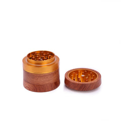 Champ High Wooden CNC Aluminium Grinder/Pollinator 4 part, ø 60mm - Only Bubatz