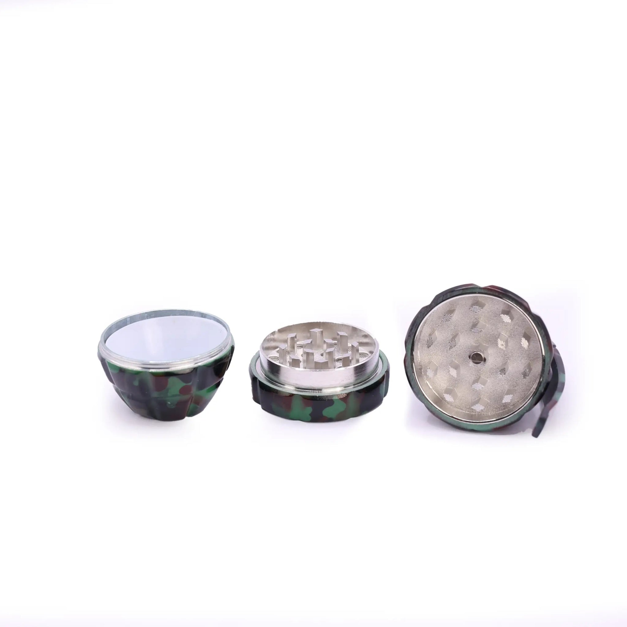 Faro Grinder ‘‘Handgranate‘‘, Metall, Camouflage - Only Bubatz