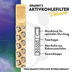 GRANNY´S Aktivkohlefilter Hybrid Deluxe ø 6mm, 210er Packg. - Only Bubatz