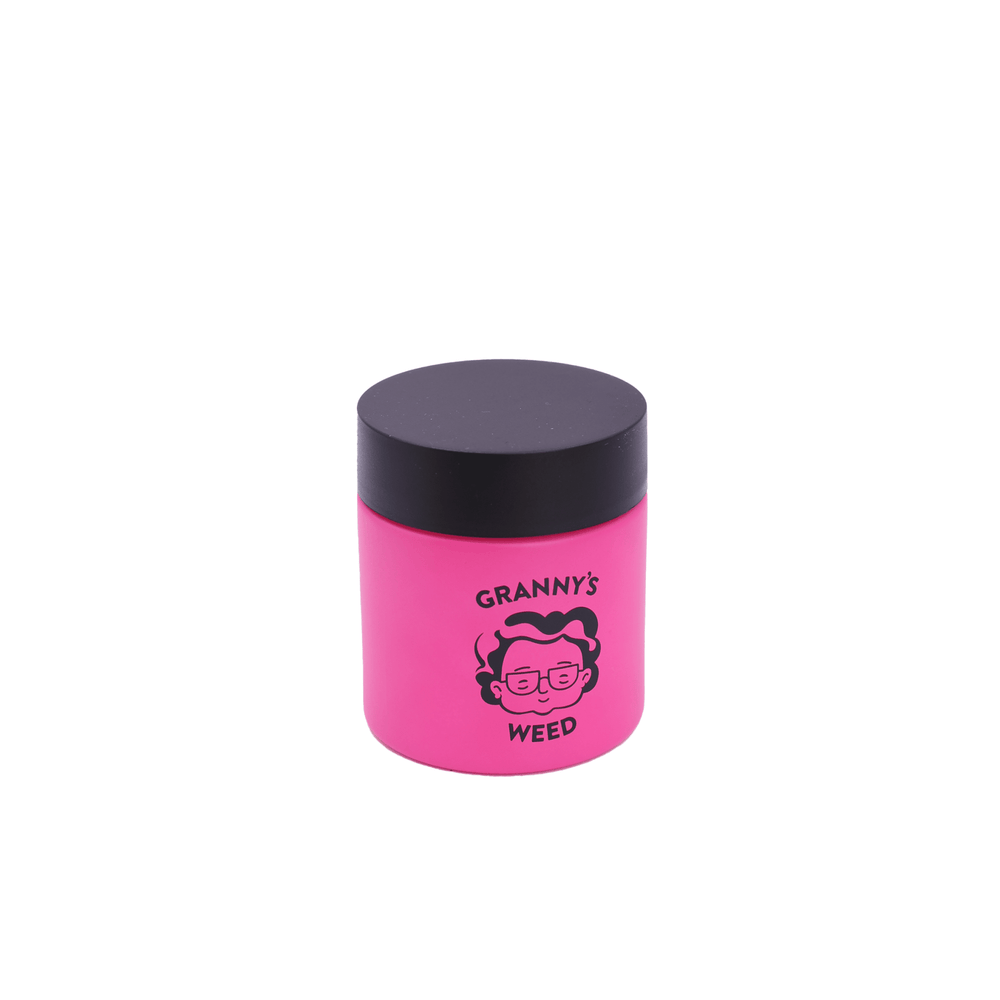 Granny´s Weed Granny's Weed Premium Stash Jar (pink) - Only Bubatz