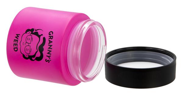 Granny´s Weed Granny's Weed Premium Stash Jar (pink) - Only Bubatz