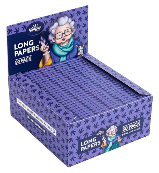 Granny´s Weed Granny's Weed Unbleached King Size Slim Paper - Only Bubatz