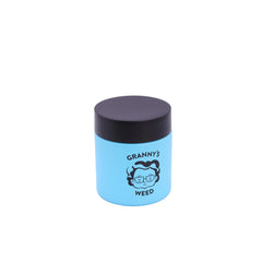 Granny's Weed Premium Stash Jar (hellblau) - Only Bubatz