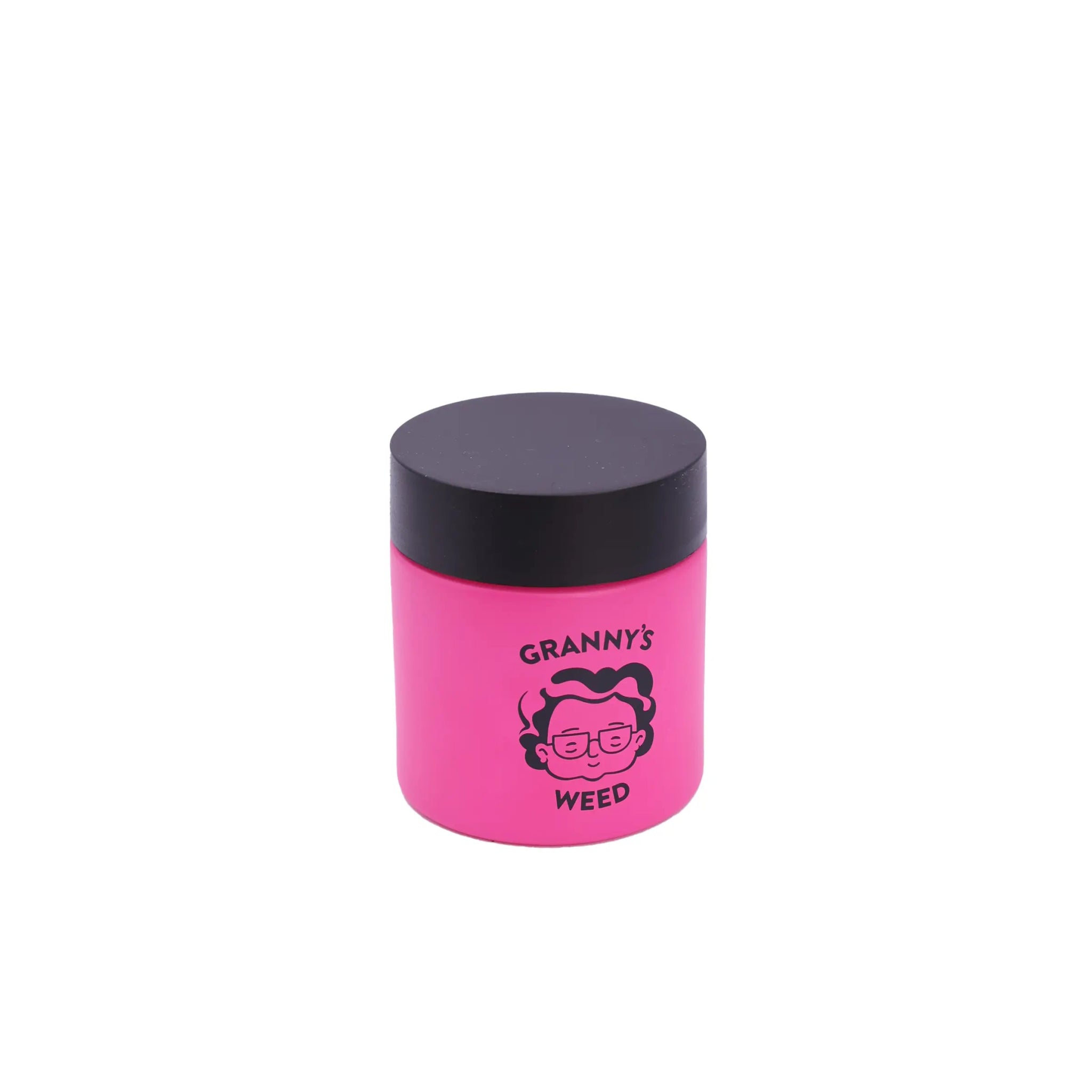 Granny's Weed Premium Stash Jar (pink) - Only Bubatz