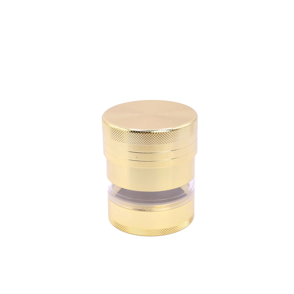 Grinder Pollinator 4 part,spiral+windwo gold - Only Bubatz