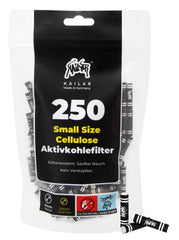 Kailar Aktivkohle - Filter Slim (250er, braun) - Only Bubatz