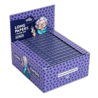 Long King Size SLIM Zigarettenpapier & Filtertips 24er Box 36 Blatt + 36 Tips - Only Bubatz