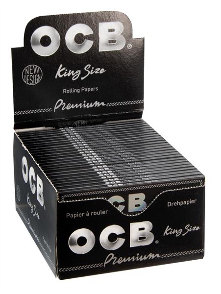 OCB Schwarz Premium King Size Paper - Only Bubatz