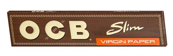 OCB Unbleached Slim Virgin Paper K.S.S. ungebleichtes Papier 109x44mm - Only Bubatz