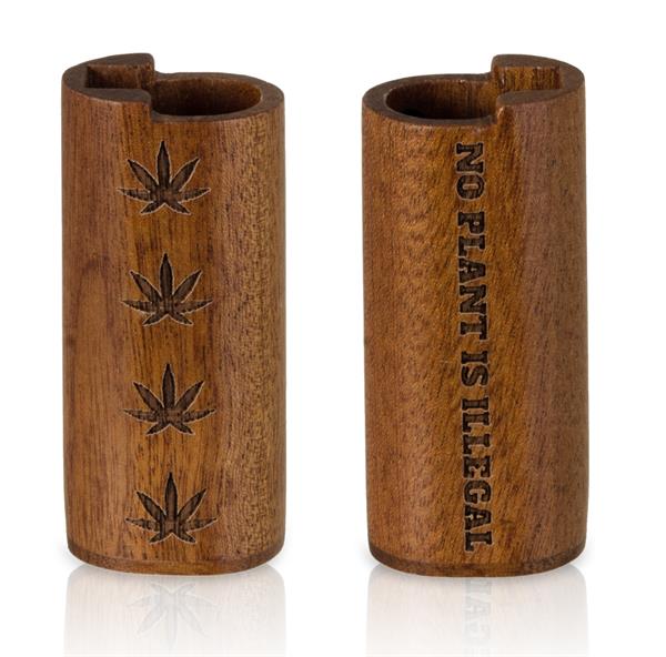 Only Bubatz Hülle für Feuerzeug mit Gravur ca2,4x3x6,5cm No plant is illegal - Only Bubatz