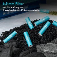 Premium Aktivkohlefilter 6,9mm 50er Packung - Only Bubatz