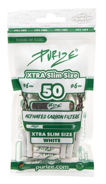 Purize Aktivkohlefilter X - TRA Slim (50er) - Only Bubatz