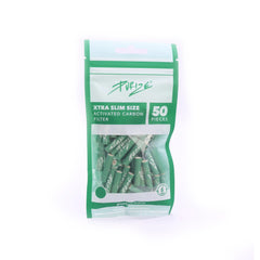 Purize Aktivkohlefilter XTRA Slim (50er, GREEN) - Only Bubatz