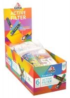 RAINBOW Active Filter Slim 6mm 50 Filter Beutel 10er Display - Only Bubatz