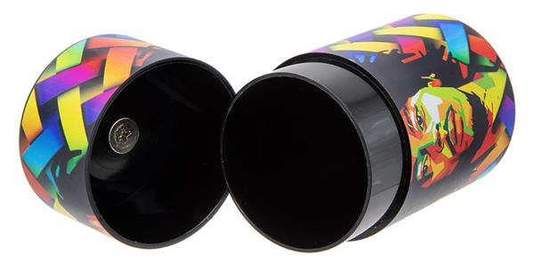 Rastaman Kunststoff Vakuum Aufbewahrungsdose / Plastic Sealed Cans - Only Bubatz
