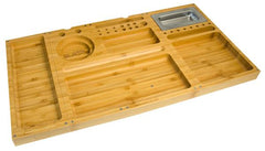 RAW Bamboo Triple Flip Rolling Tray - Only Bubatz