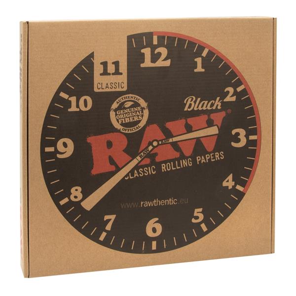 RAW Black Wanduhr - Only Bubatz