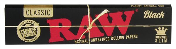 RAW Classic Black KS Slim Papier - Only Bubatz