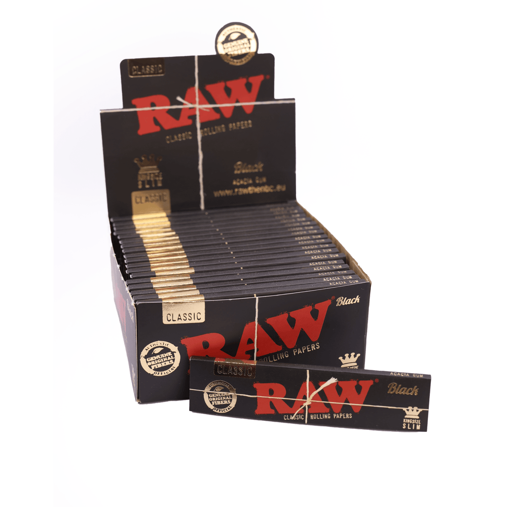 RAW Classic Black KS Slim Papier - Only Bubatz
